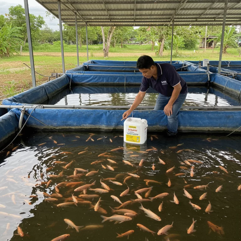 เผย ข้อควรระวัง ใช้ปูนปรับสภาพน้ำ เคล็ดลับเพื่อบ่อเลี้ยงที่ดีที่สุด