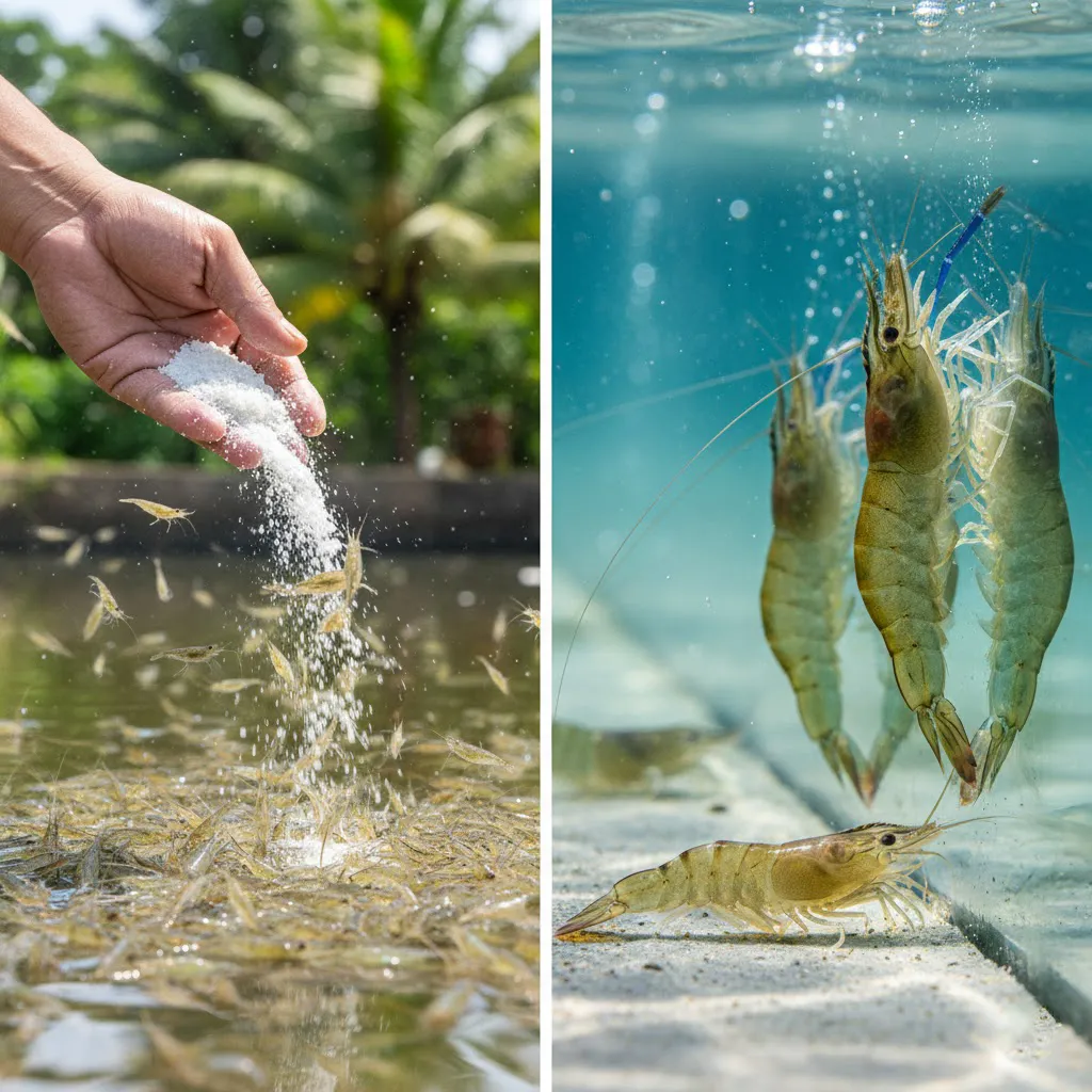 ไขความลับ ปูนที่ใช้เลี้ยงกุ้ง สารพัดประโยชน์ที่เกษตรกรควรรู้